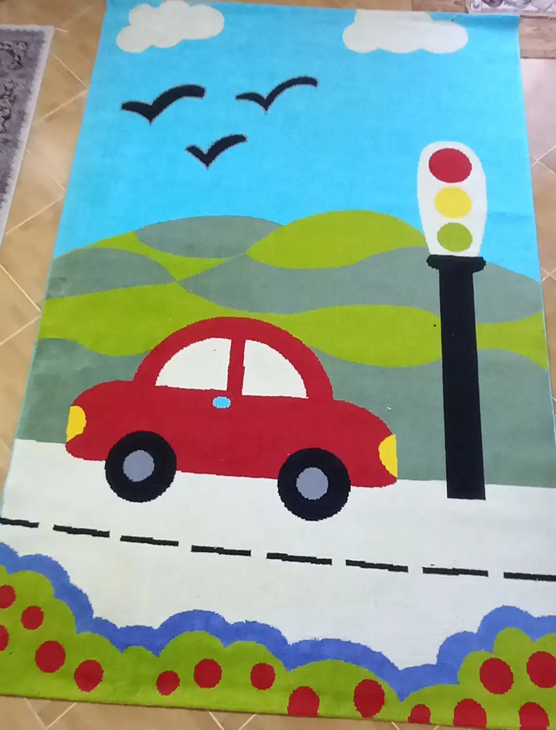 فرش اتاق خواب|فرش|آبیک, |دیوار