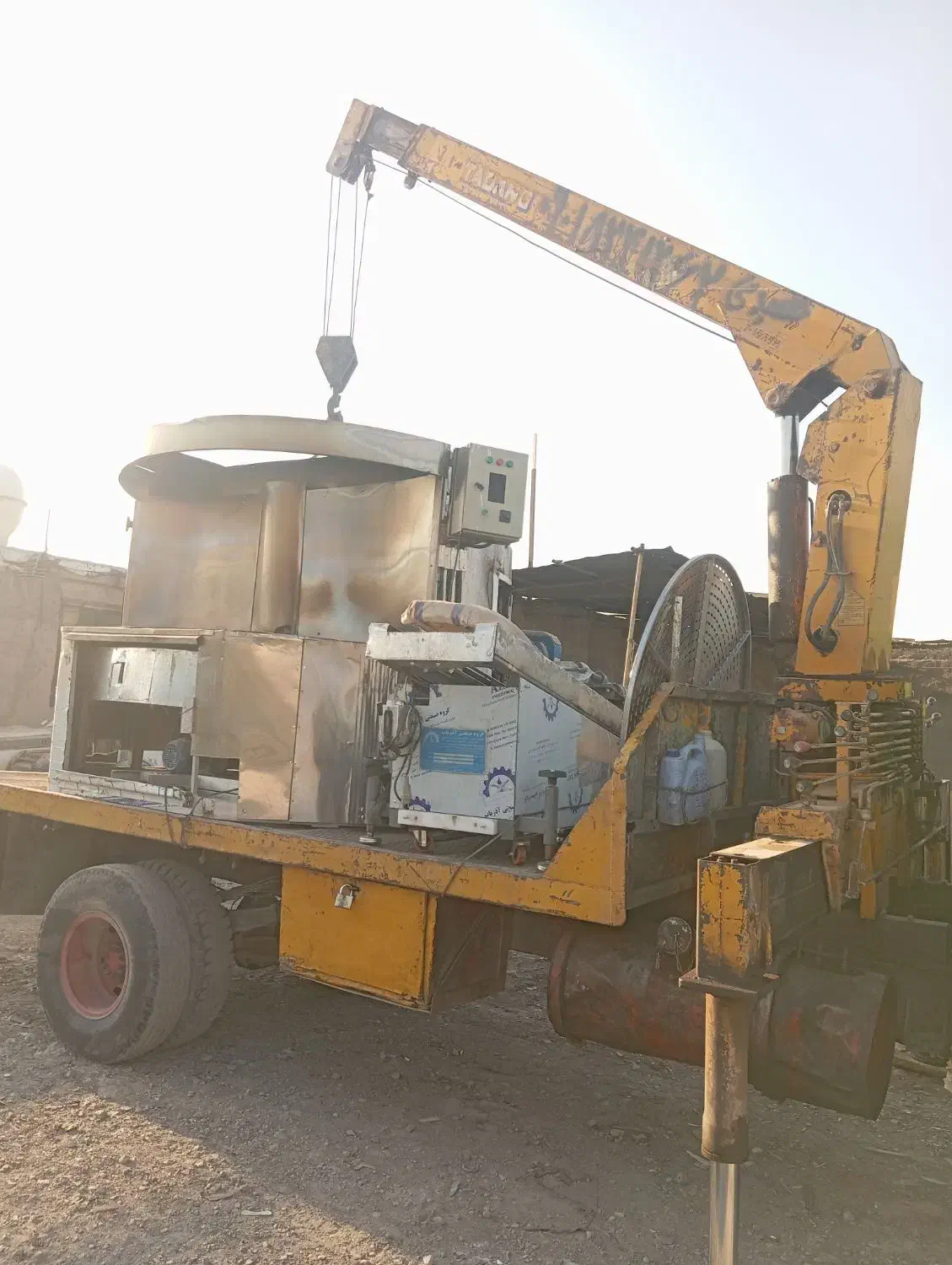 اجاره جرثقیل خاور سه تن و پنج تن|خدمات حمل و نقل|رباطکریم, رباطکریم|دیوار