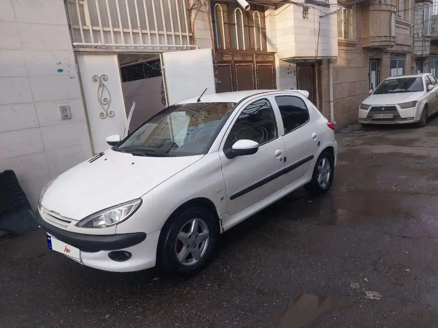 پژو ۲۰۶|خودرو سواری و وانت|خوی, |دیوار