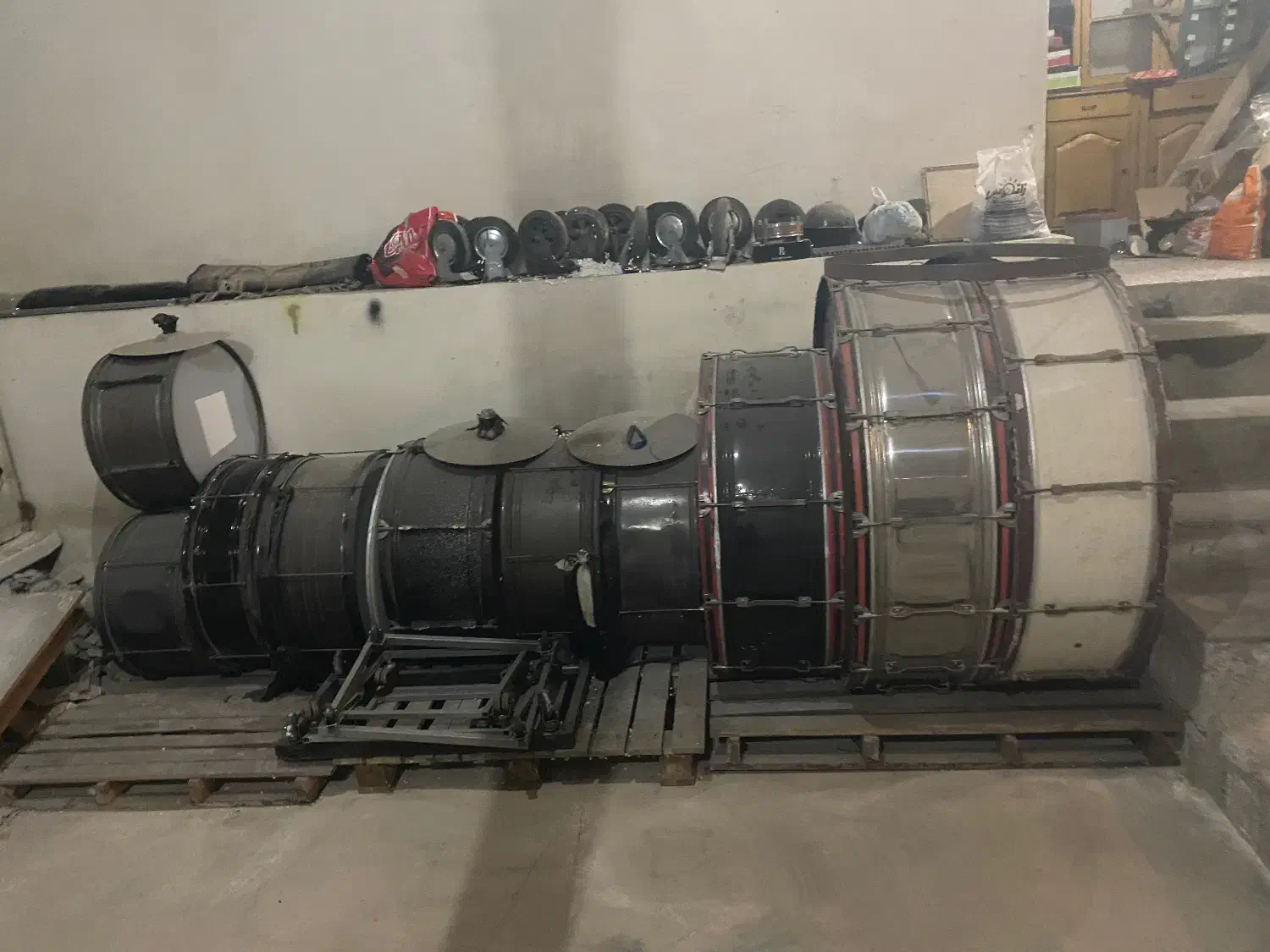 طبل محرم ۱۰ عدد|درام و پرکاشن|چالوس, |دیوار