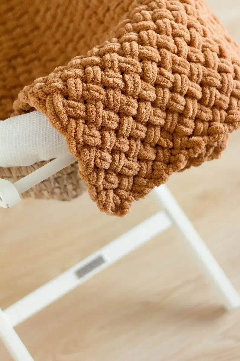 پتو نوزادی دست بافت|اسباب و اثاث بچه|رشت, شهرک آیت الله منتظری|دیوار