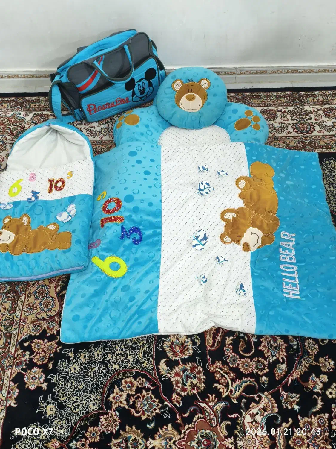 تشک بچه استفاده نشده|تشک تختخواب|دورود, |دیوار