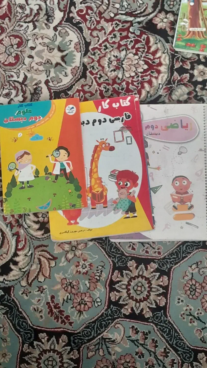 کتاب کار|کتاب و مجله آموزشی|تربت‌حیدریه, باغ سلطانی|دیوار