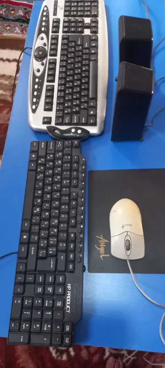 ۲کیبرد یه جفت باند و موس نو و بدون هیچ ایراد سالم|قطعات و لوازم جانبی رایانه|ملایر, |دیوار