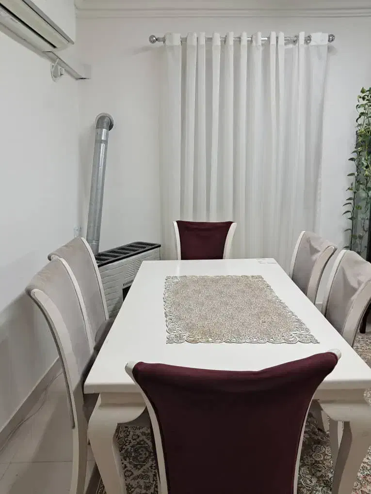 میزوصندلی غذاخوری ۶ نفره|میز و صندلی غذاخوری|رشت, نخودچر|دیوار