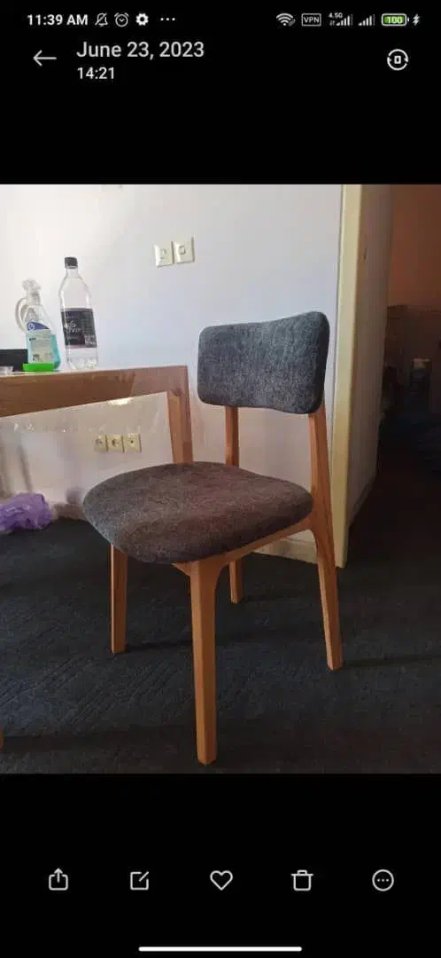 میز ناهار خوری و صندلی|میز و صندلی غذاخوری|شیراز, گود خزینه|دیوار