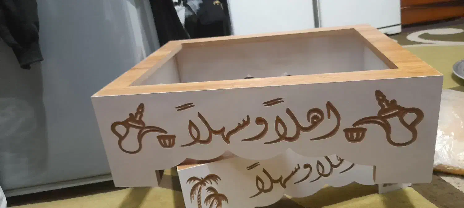 منقل چوبی|کلکسیون اشیاء عتیقه|اهواز, شهرک رزمندگان|دیوار