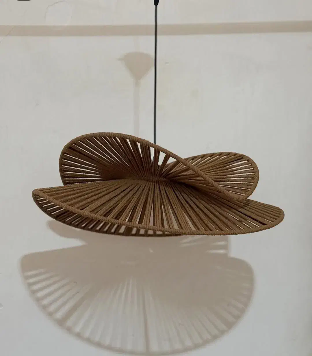 لوستر پینترستی مکرومه و رافیا|لوستر و چراغ آویز|مشهد, طلاب|دیوار