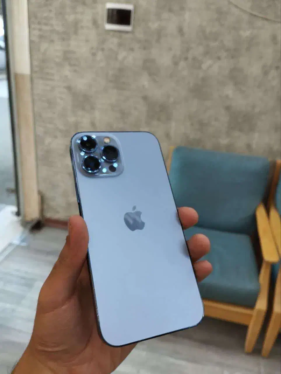 IPHONE 13 PROMAX آبی رنگ|موبایل|هشتگرد, هشتگرد قدیم|دیوار