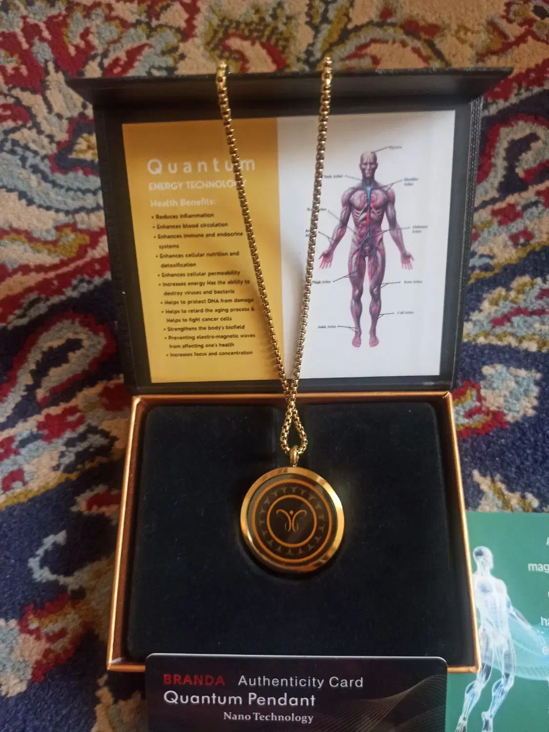 گردنبند درمانی مغناطیسی وان یکاد برندا|جواهرات|تبریز, |دیوار