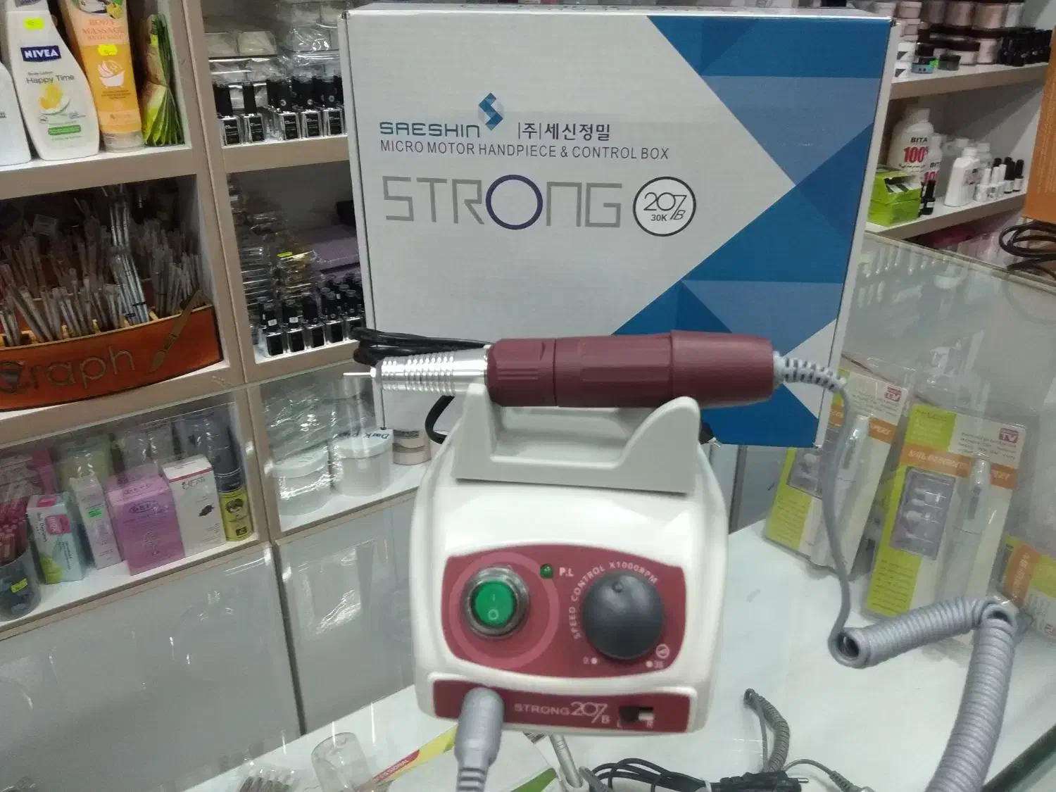 سوهان برقی استرانگ مدل 207|آرایشی، بهداشتی، درمانی|کرج, چهارصد دستگاه|دیوار