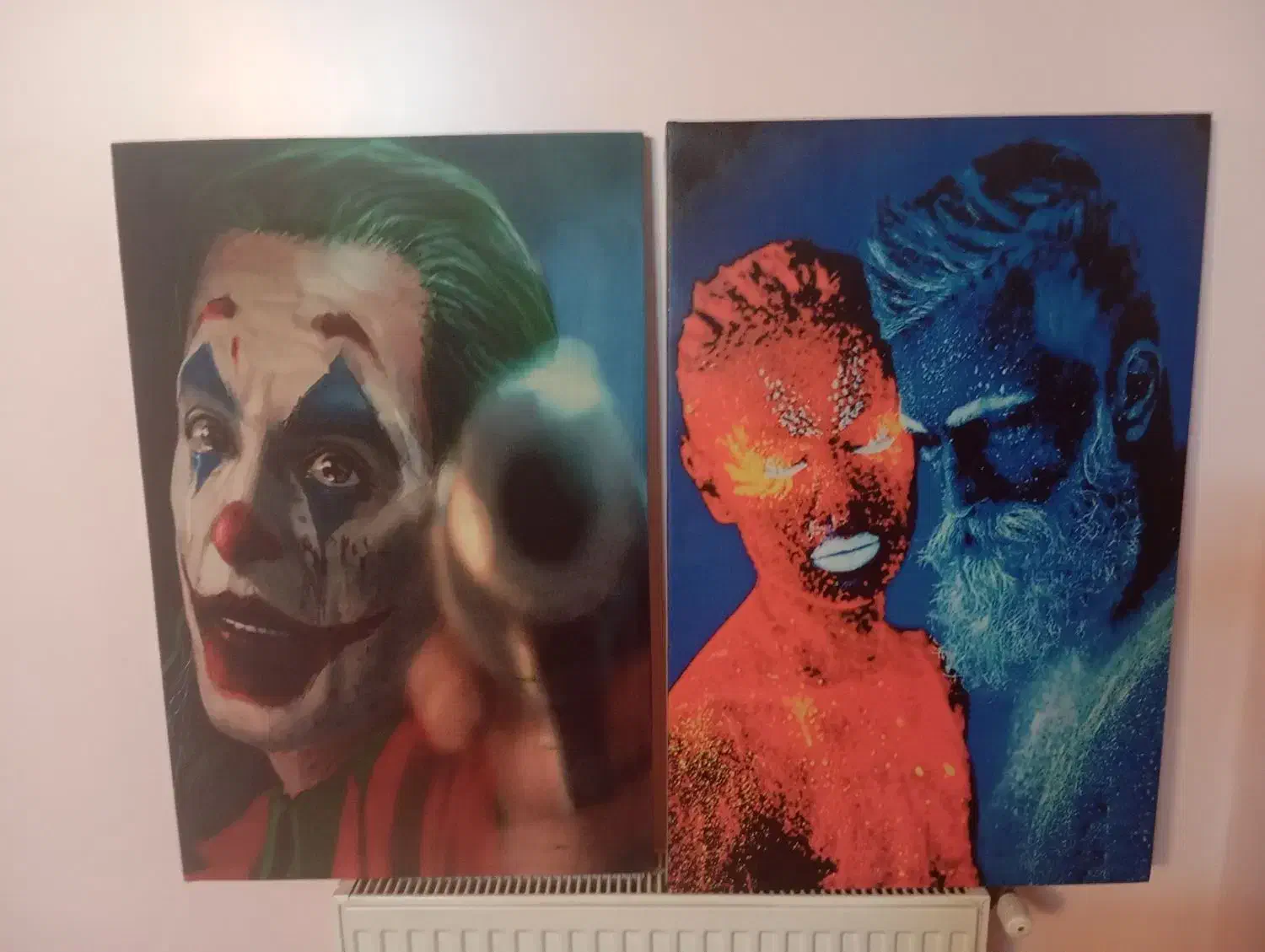 2 عدد تابلو مخمل نو زیر قیمت|تابلو، نقاشی، عکس|شاهین‌شهر, مسکن مهر|دیوار