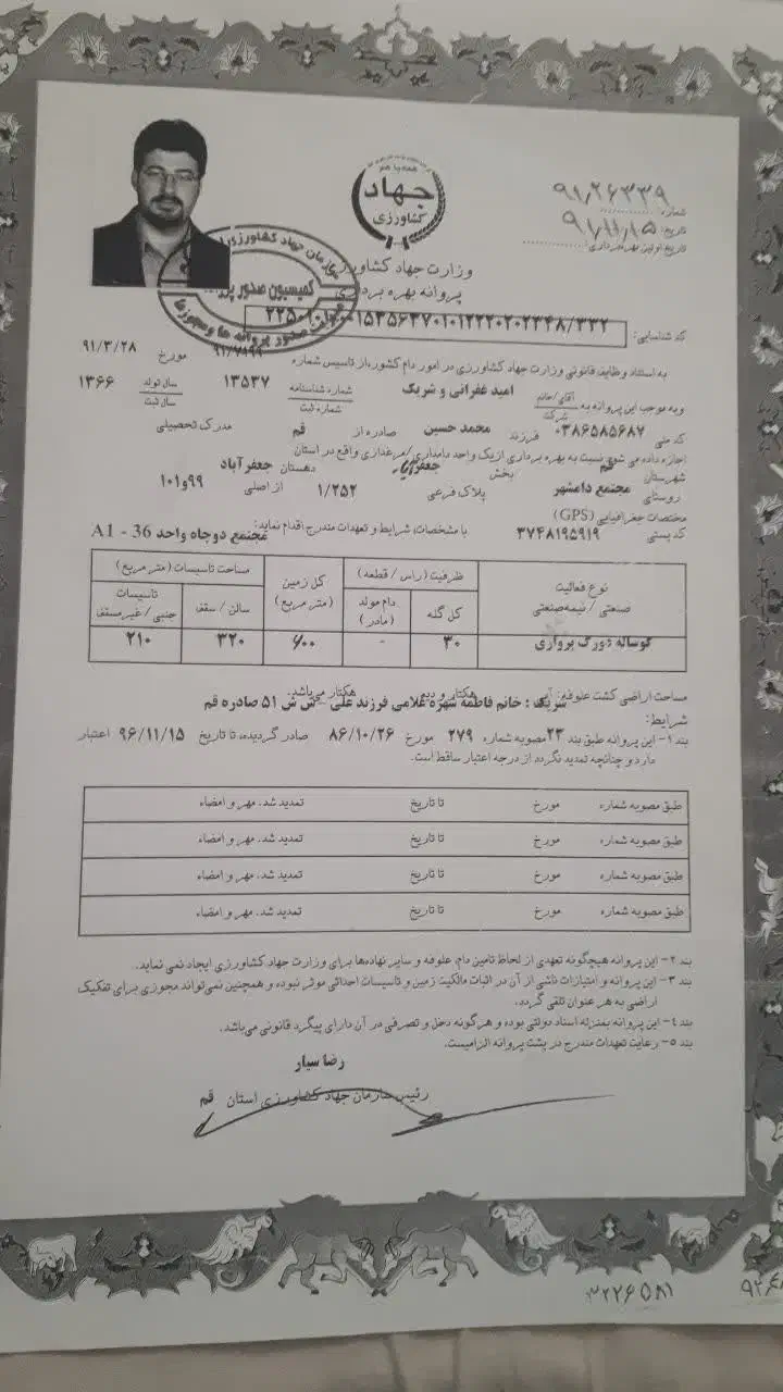 گمشده|اشیا|قم, نوقطار|دیوار
