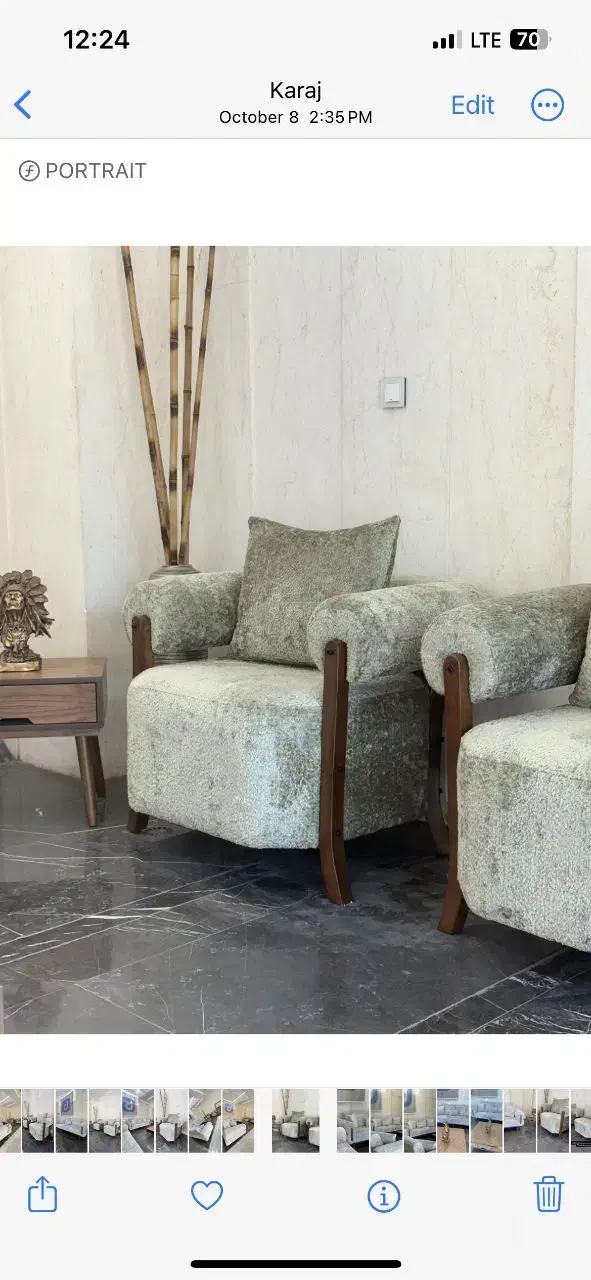 مبل ۸ نفره تختشو اقساطی|مبلمان خانگی و میز عسلی|کرج, گوهردشت|دیوار