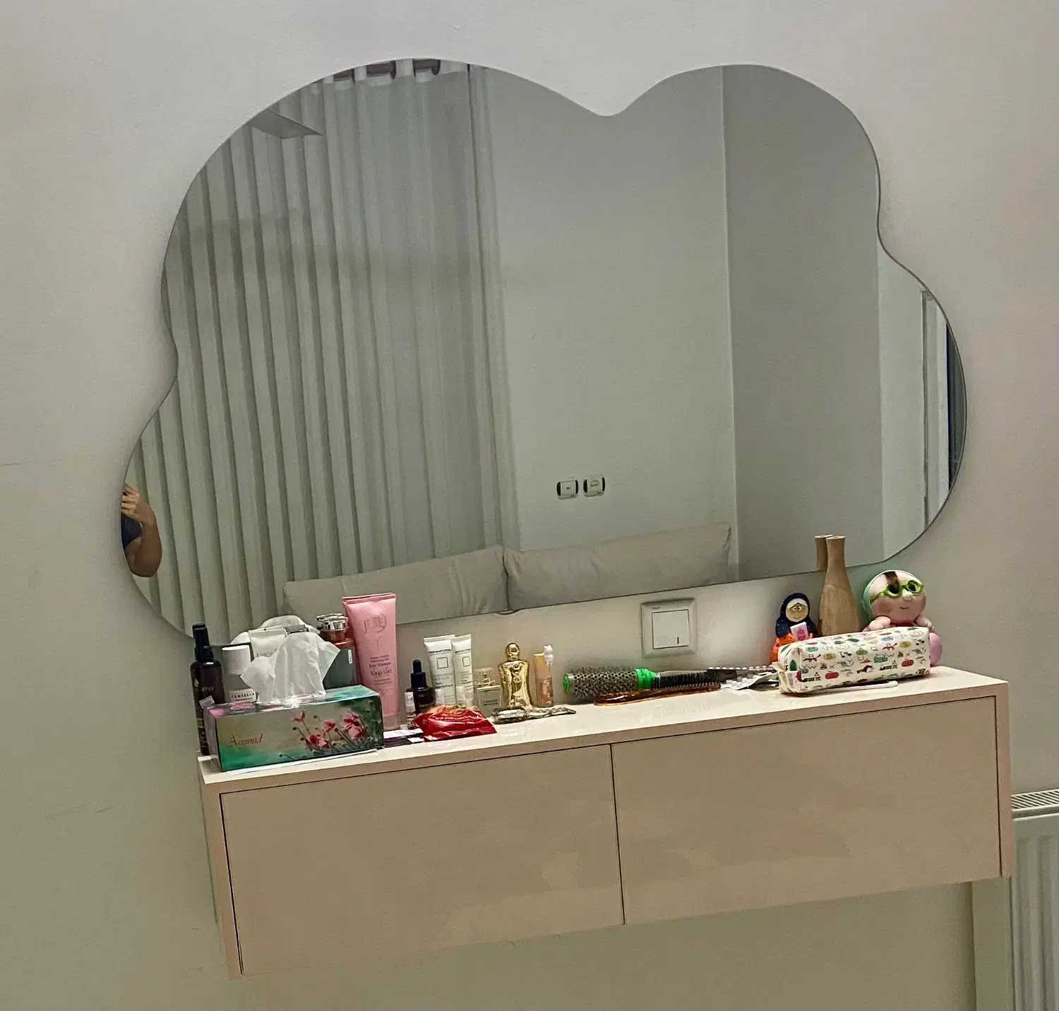 اینه و کنسول|آینه|آکند, |دیوار