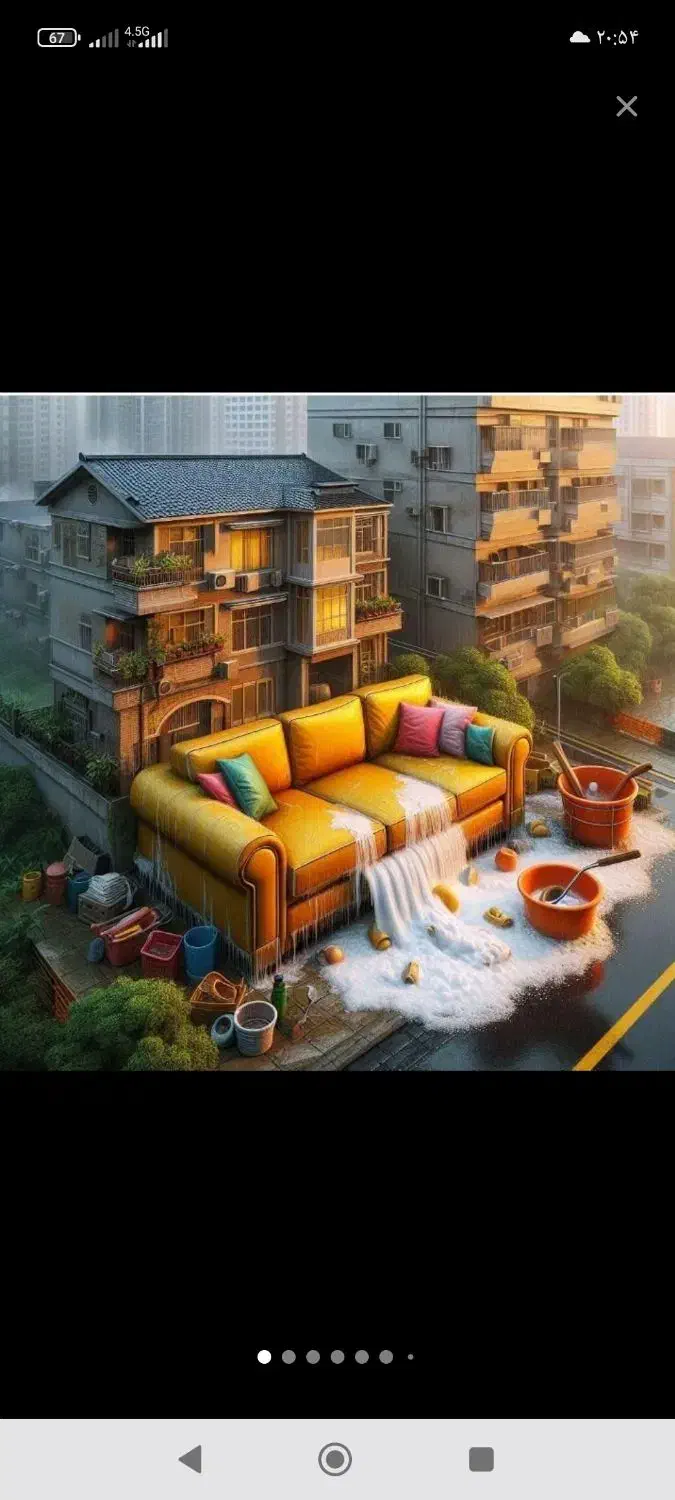 مبل شویی کلاسیک|خدمات نظافت|اسلامشهر, شهرک مهدیه|دیوار