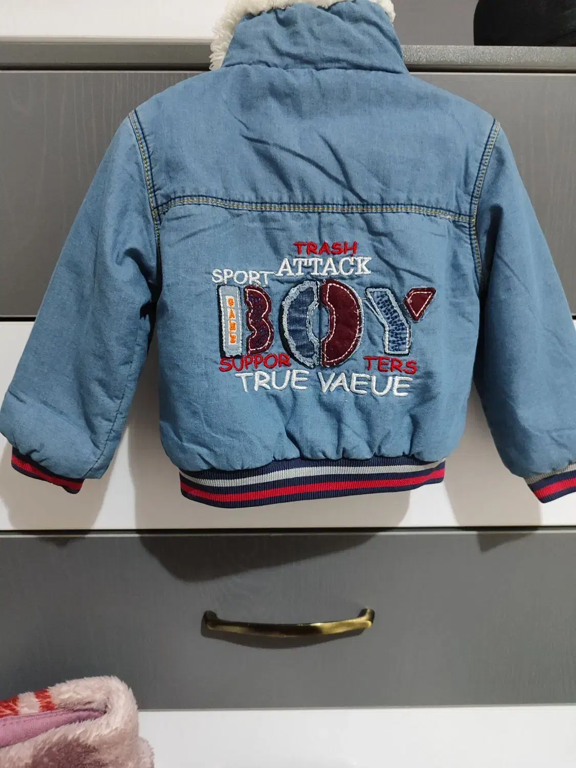 کاپشن شلوار جین داخل خز|کفش و لباس بچه|پاکدشت, شهرک امام رضا|دیوار