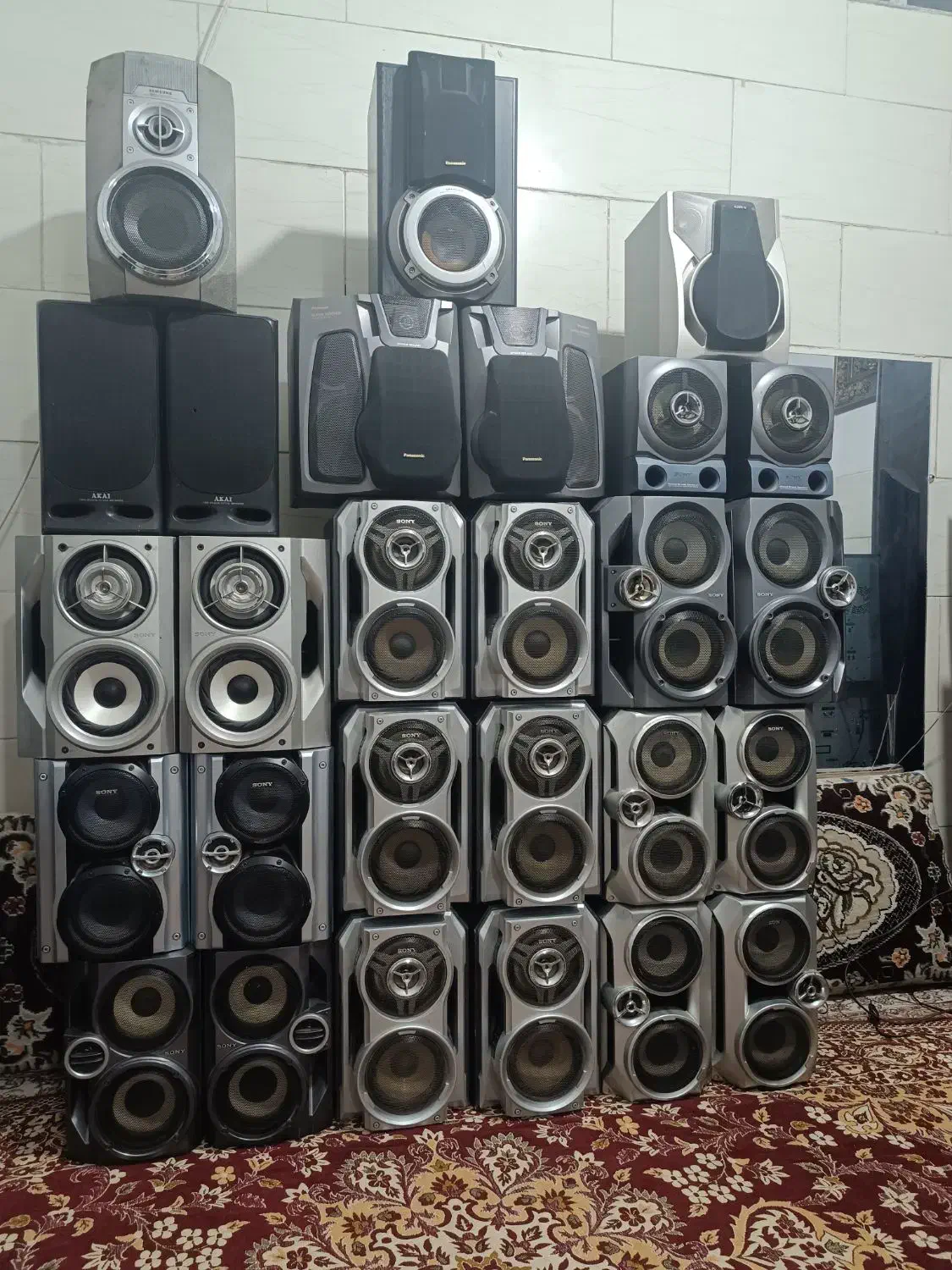 باند و یونیت و آمپ و سنتر|سیستم صوتی خانگی|رباطکریم, رباطکریم|دیوار