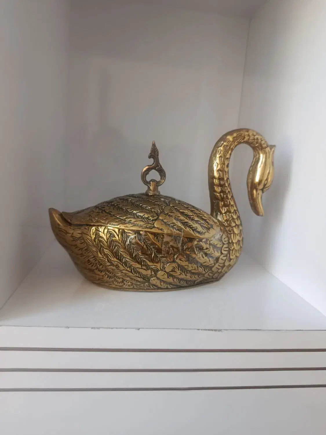 جاشکلات قو وقندان برنز|مجسمه، تندیس، ماکت|جوانرود, |دیوار