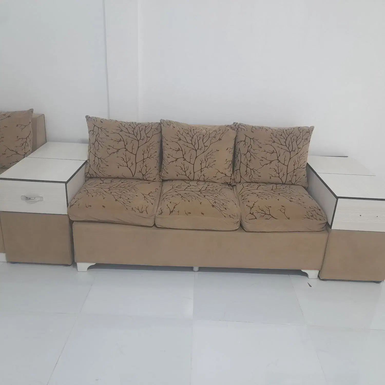 مبل تر تمیز ۷نفره مدل ال راحتی|مبلمان خانگی و میز عسلی|الیگودرز, |دیوار