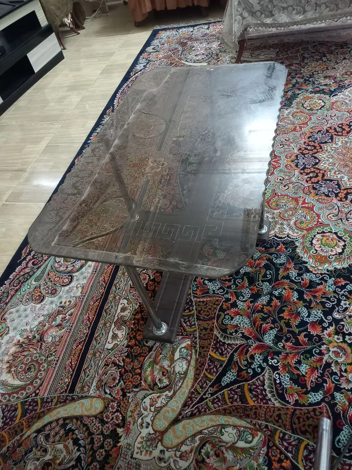 میز جلو مبلی|مبلمان خانگی و میز عسلی|کاشان, باغچه فیض|دیوار