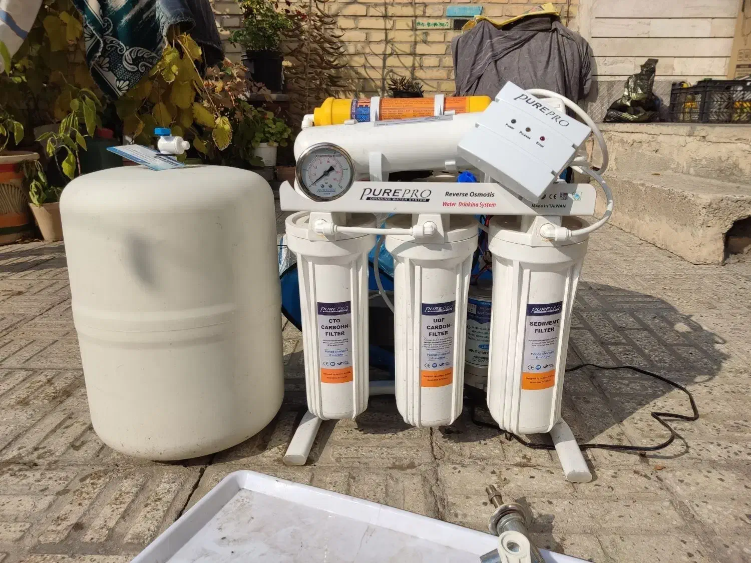 آب تصفیه کن مدل pure pro|آبسردکن و تصفیه آب|اصفهان, تخت فولاد|دیوار