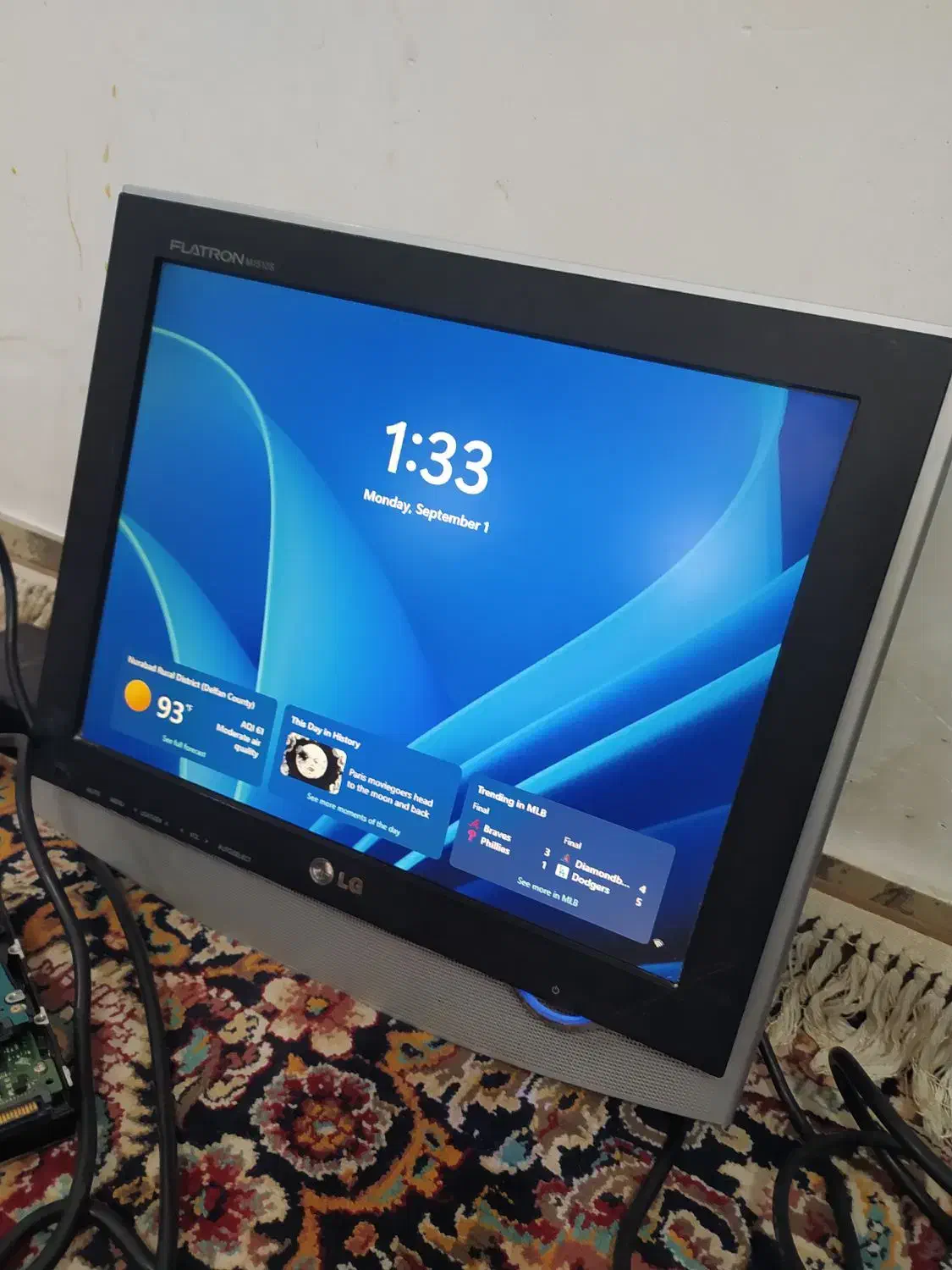 مانیتور ۱۵ اینچ پلم باز نشده|قطعات و لوازم جانبی رایانه|نورآباد, |دیوار