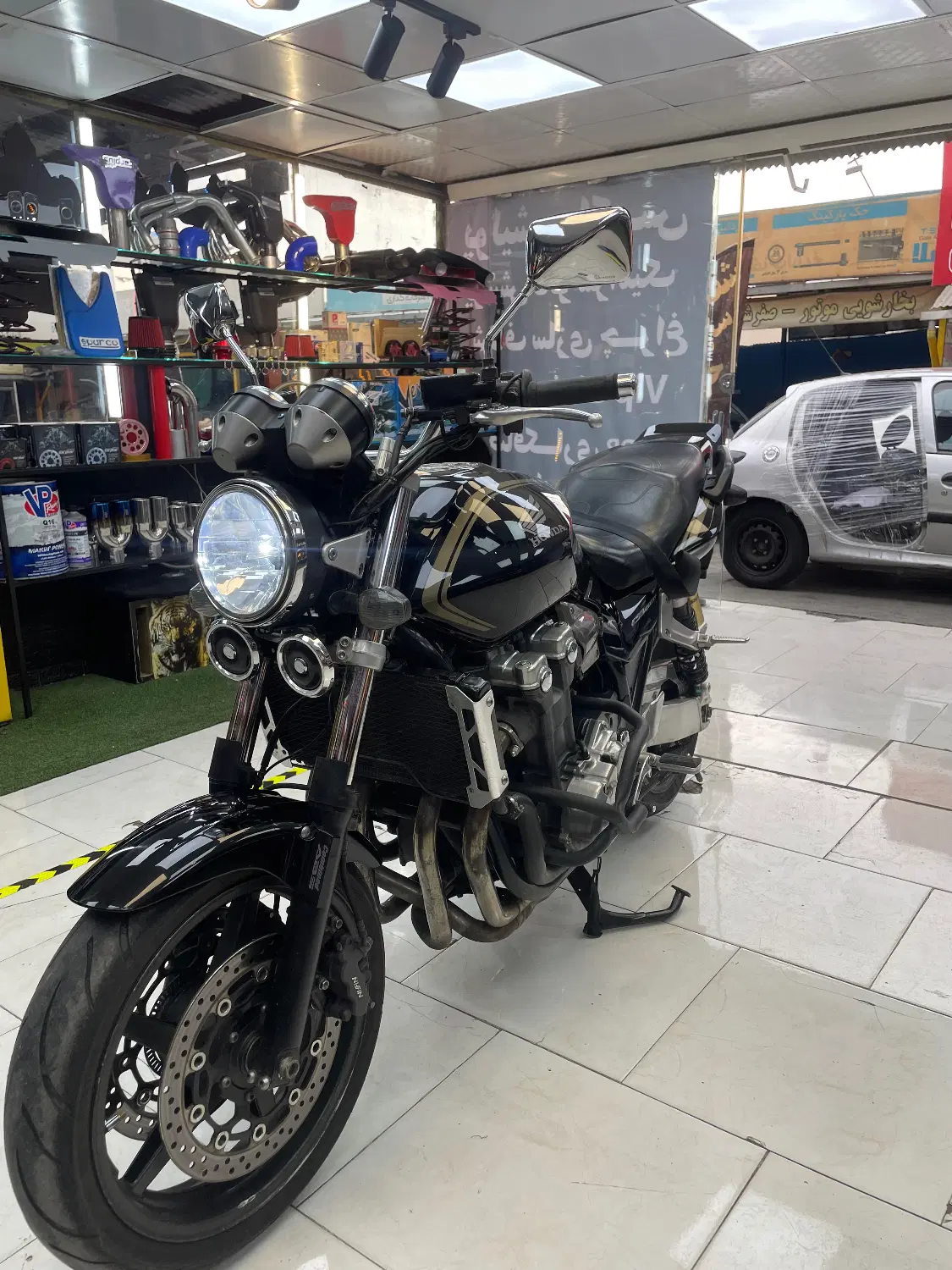 Cb1300 2012 شال طلا|موتورسیکلت|تهران, ورزشگاه آزادی|دیوار