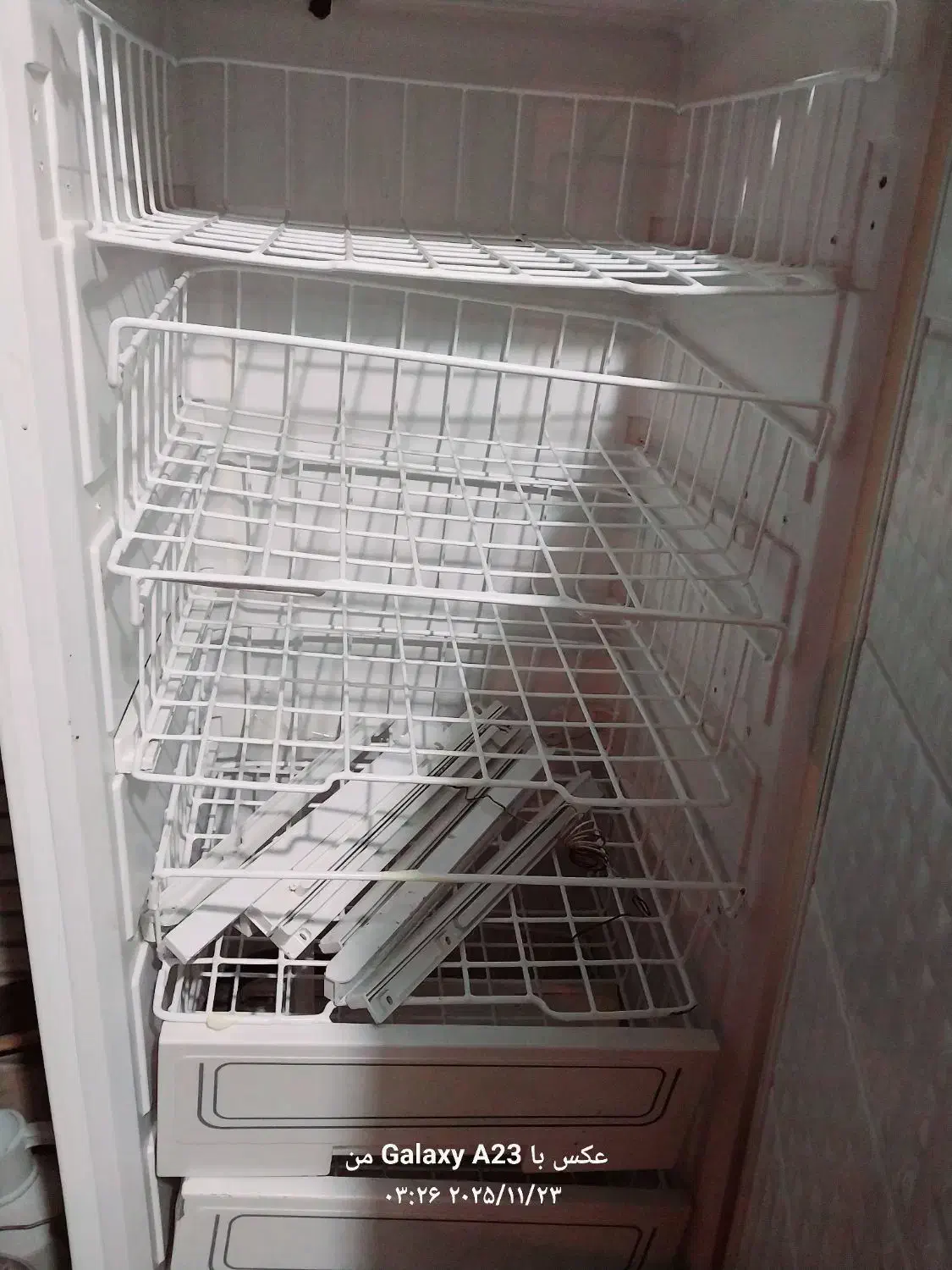 کشو فریزر آزمایش درحدنو|یخچال و فریزر|لنجان, |دیوار