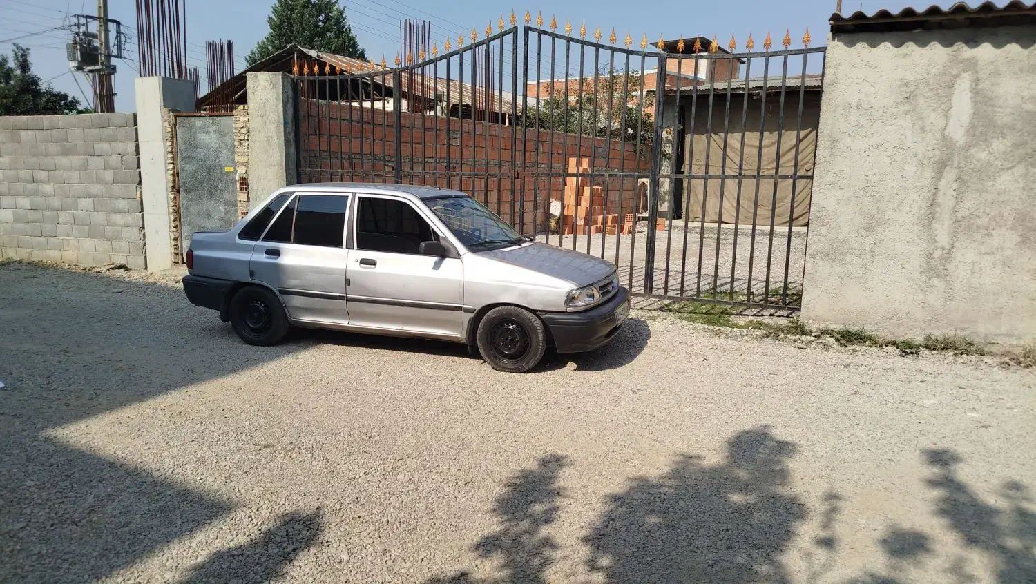 پراید ۸۵ نقره ای شاسی سالم|خودرو سواری و وانت|قائمشهر, |دیوار