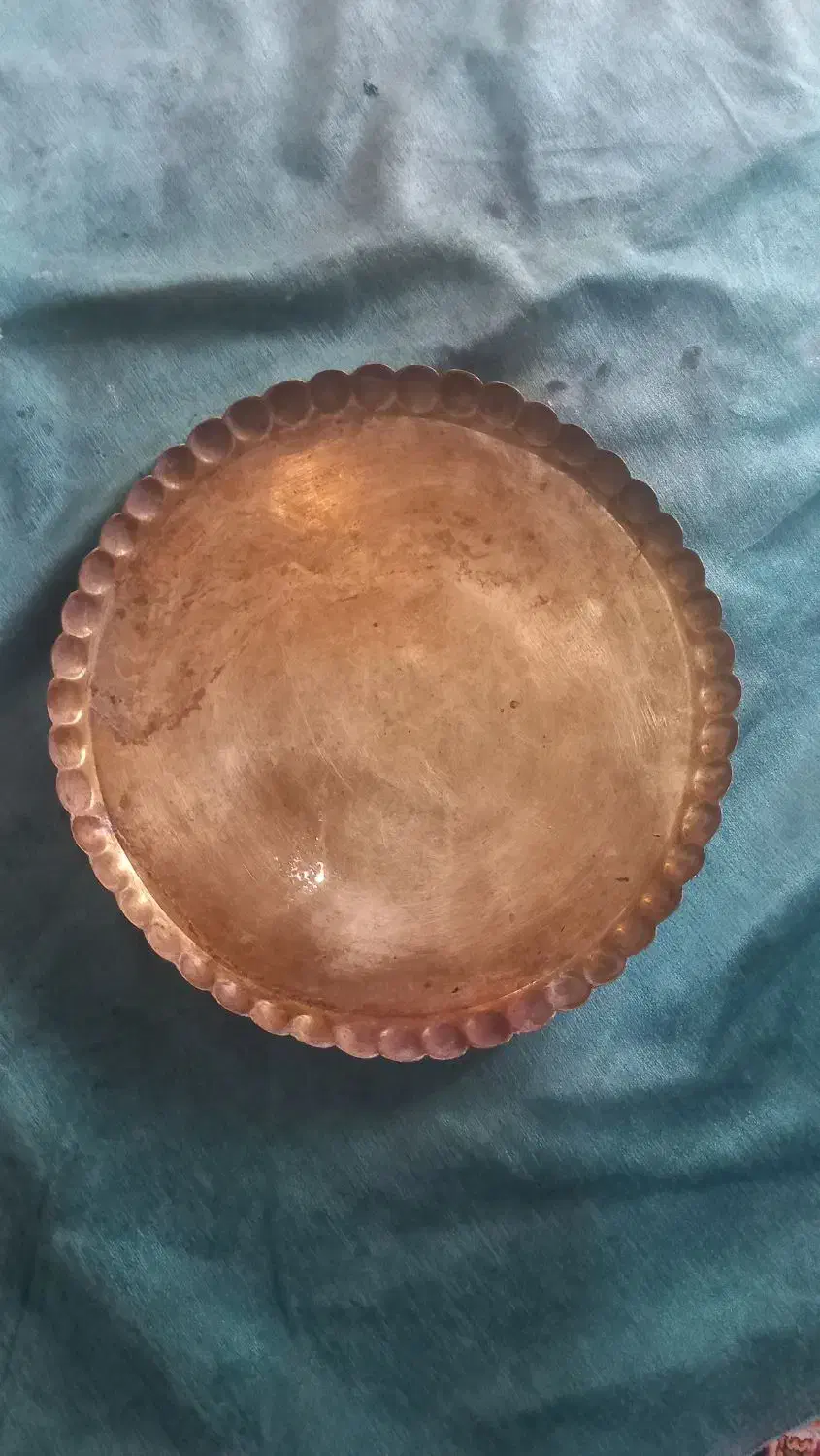 مجمع مسی قدیمی زمان قاجار|کلکسیون اشیاء عتیقه|تهران, خواجه نظام الملک|دیوار