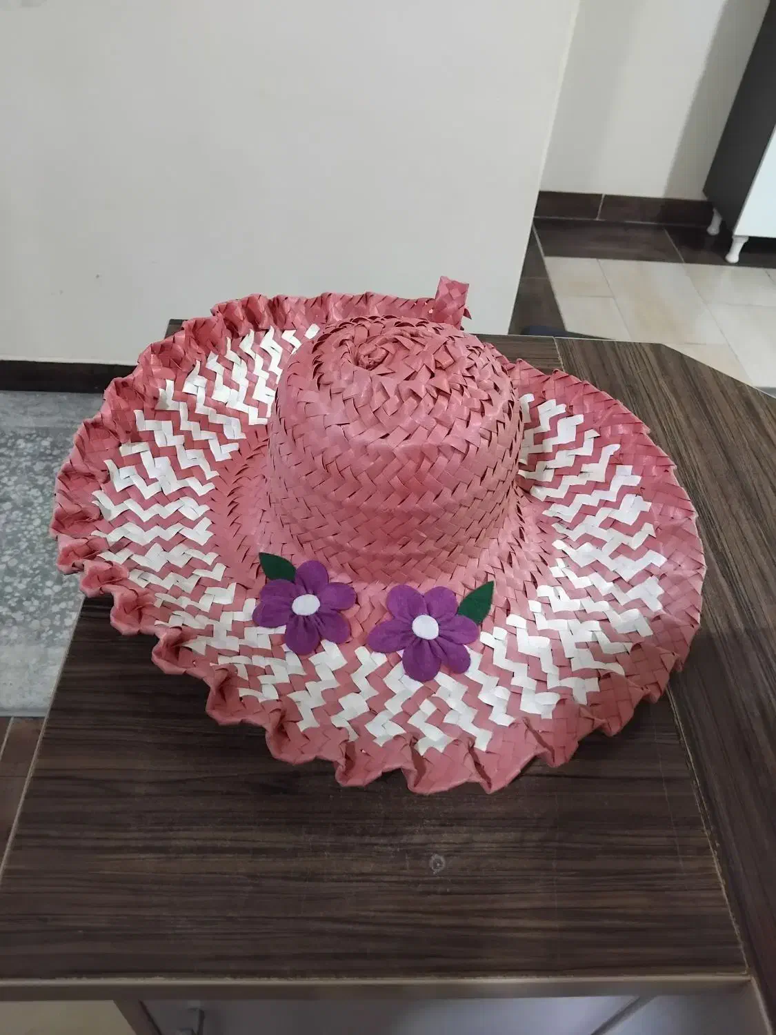 سبدوکلاه حصیری سنتی نو سالم فقط تزئینی بوده|صنایع دستی و سایر لوازم تزئینی|فریدونکنار, |دیوار