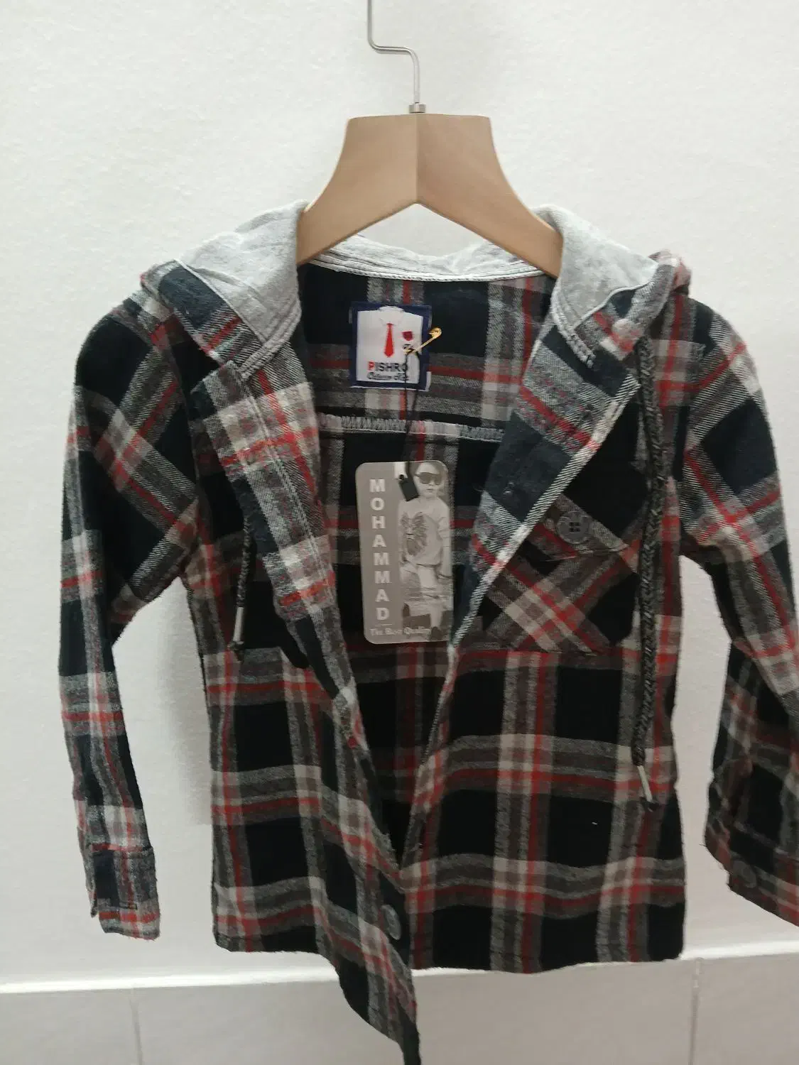 پیراهن کلاه دار     پافر کلاه دار|کفش و لباس بچه|اصفهان, پوریای ولی|دیوار