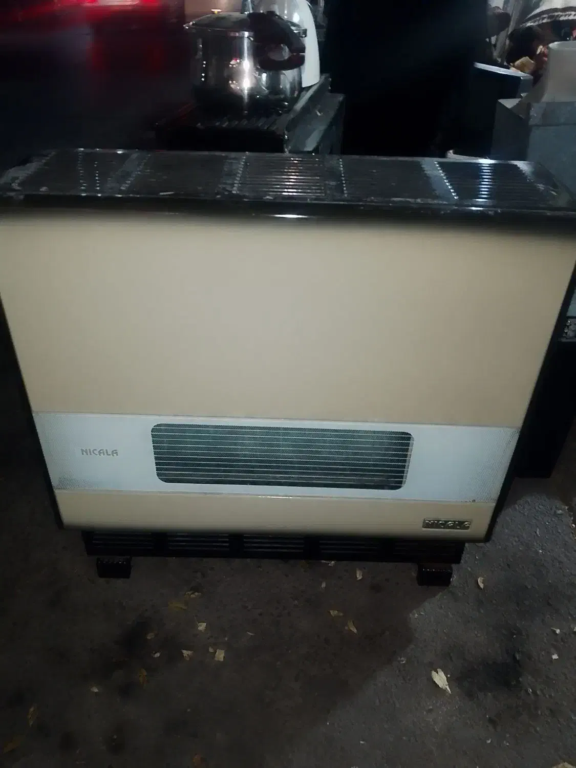 بخاری گازی نیک کالا۱۲۰۰۰تمیز|بخاری، هیتر، شومینه|ری, علایین|دیوار