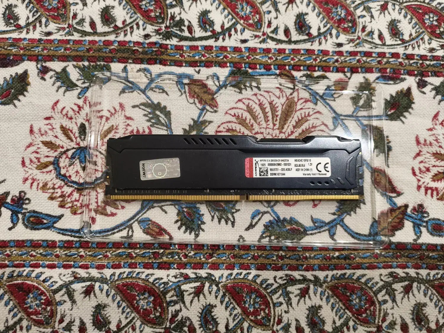 رم ddr4 kingston hyperx fury|قطعات و لوازم جانبی رایانه|تهران, شهرآرا|دیوار