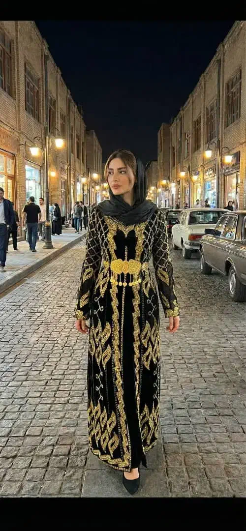 لباس مجلسی زنانه پرکار و سنگین کردی|لباس|تهران, زعفرانیه|دیوار