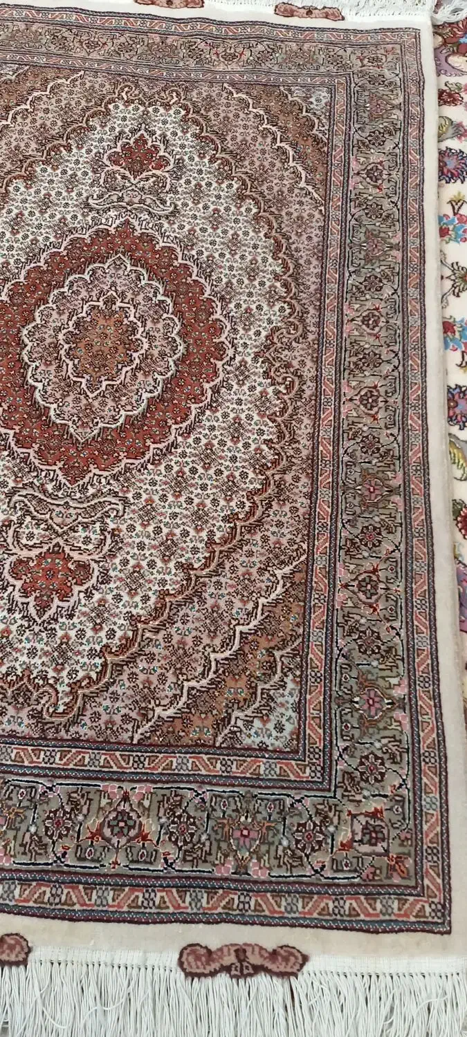 فرش دستبافت زرنیم ماهی رج ۴۰|فرش|تبریز, |دیوار