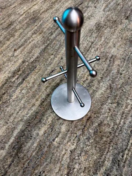 استند استیل ماگ|آب‌چکان و نظم‌دهنده ظروف|تهران, باغ فیض|دیوار