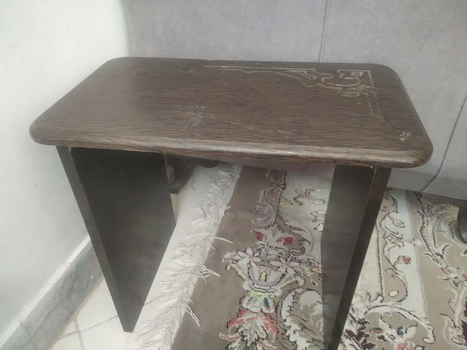 میز جلو مبلی با عسلی|مبلمان خانگی و میز عسلی|شیروان (خراسان), |دیوار