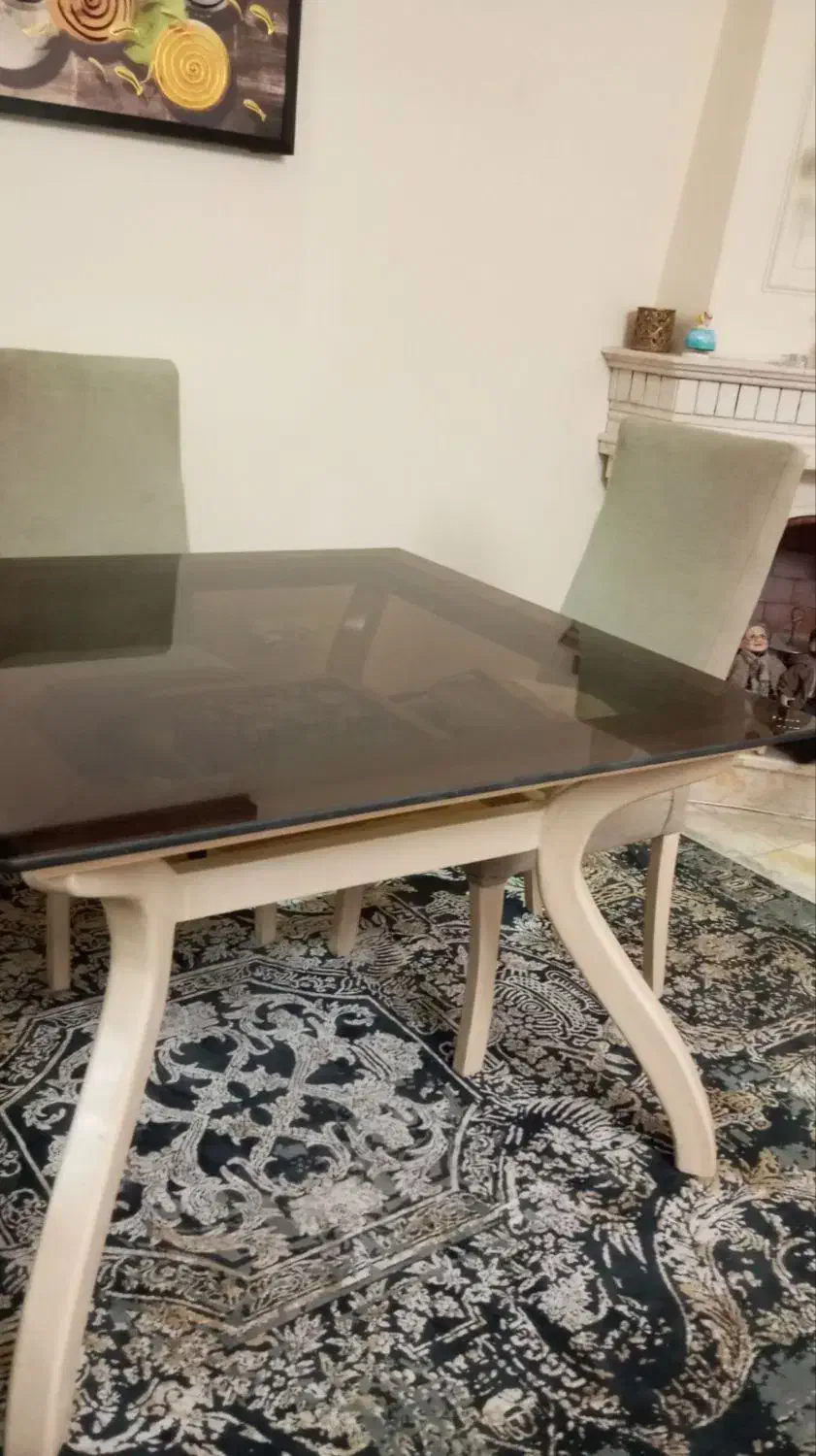 میز نهارخوری ۴نفره درحد نو|میز و صندلی غذاخوری|تهران, ائمه اطهار|دیوار