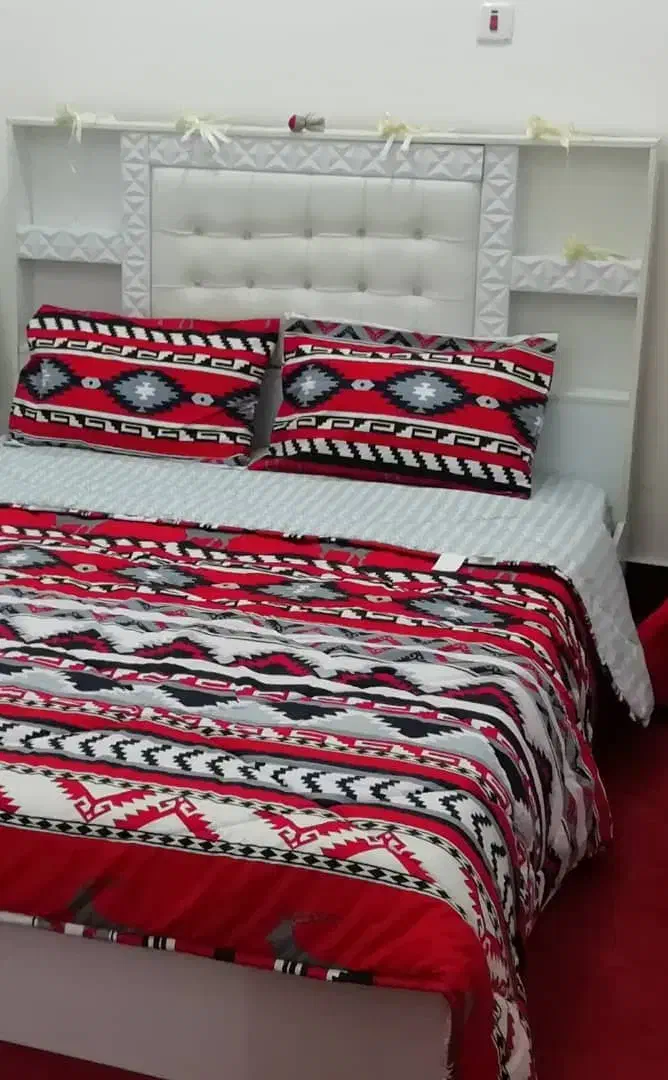 تخت خواب.پاتختی.ویترین|تخت و سرویس خواب|مهر, |دیوار