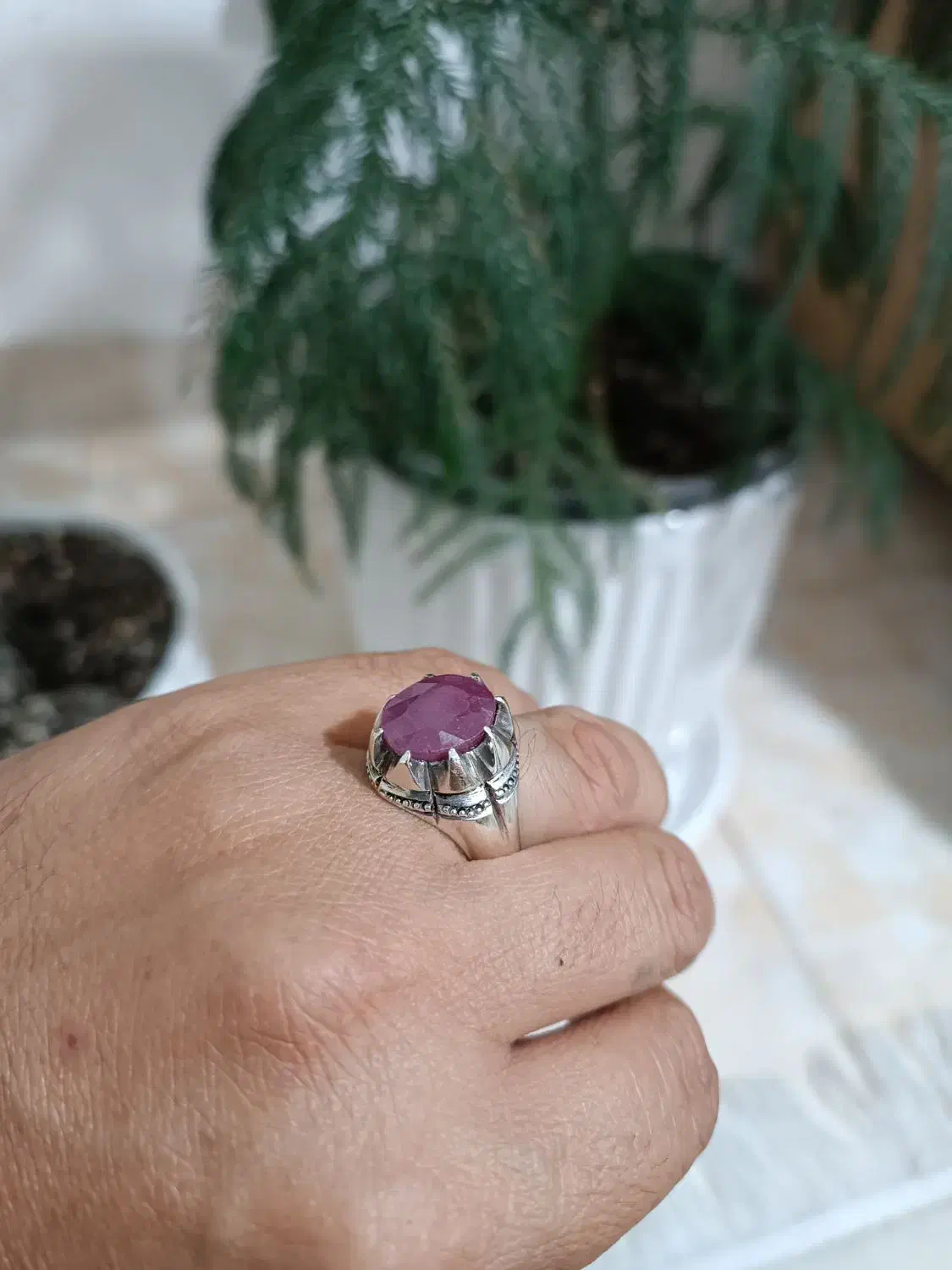 انگشتریاقوت‌برمه‌|جواهرات|تهران, امیر بهادر|دیوار