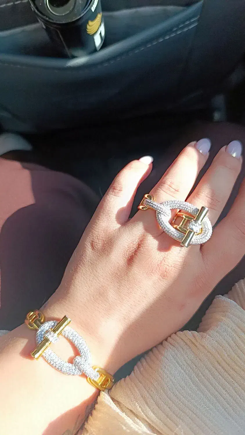 دستبند هرمس کاملا نو بدون استفاده تثبیت رنگ|زیورآلات و اکسسوری|ورامین, شهرک فجر|دیوار