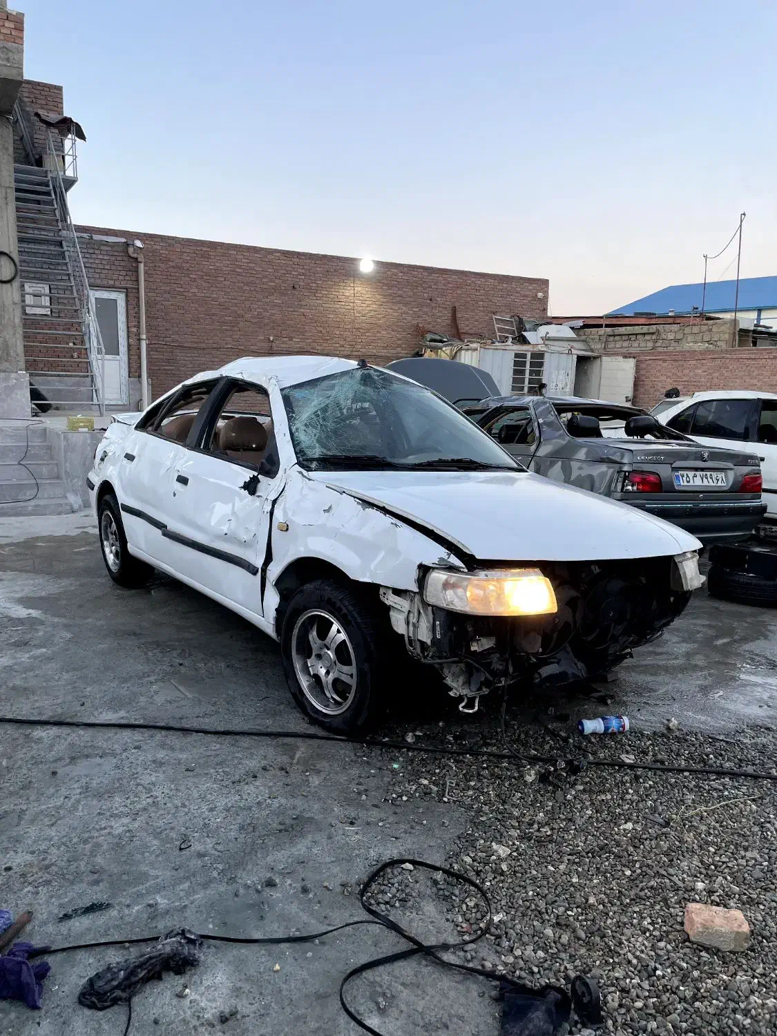 سمند ef7مدل91تصادفی|خودرو سواری و وانت|محمدبار, |دیوار