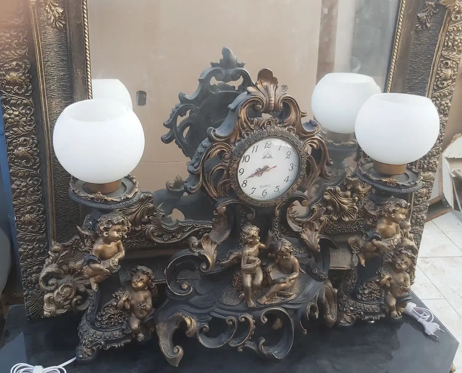 آینه شمعدان و کنسول|بوفه، ویترین، کنسول|اصفهان, شاهد|دیوار