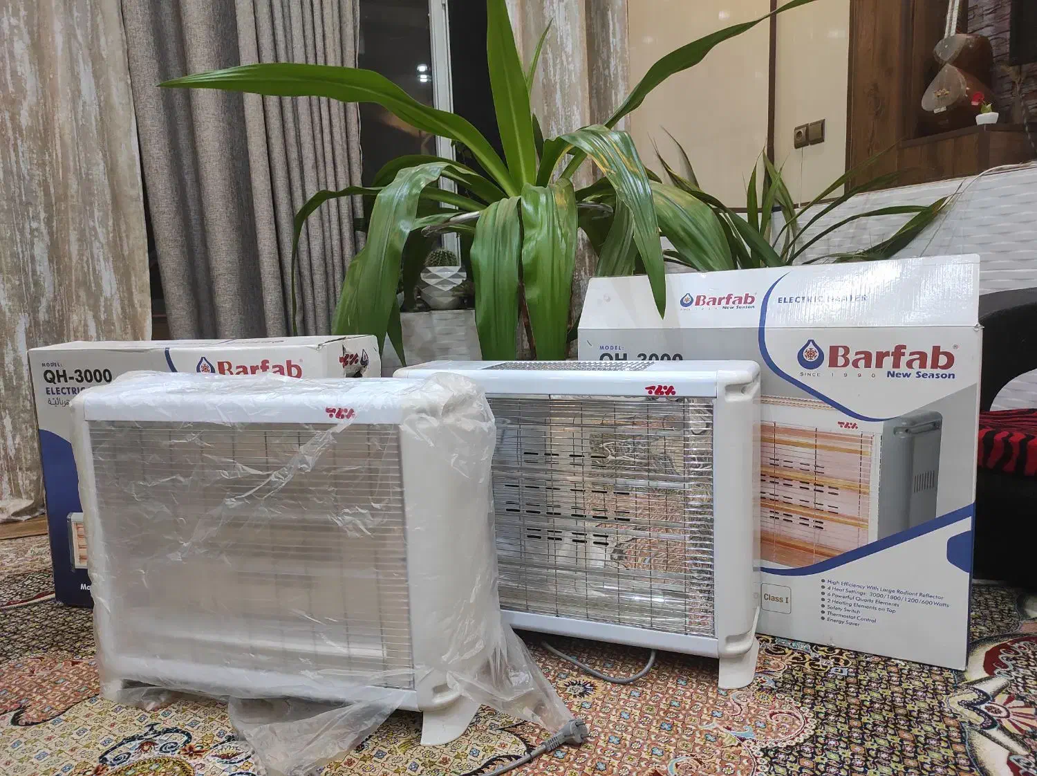 بخاری برقی برفاب نو|بخاری، هیتر، شومینه|لنجان, |دیوار