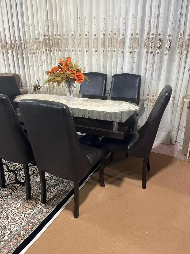 میز ناهار خوری|میز و صندلی غذاخوری|قوچان, |دیوار