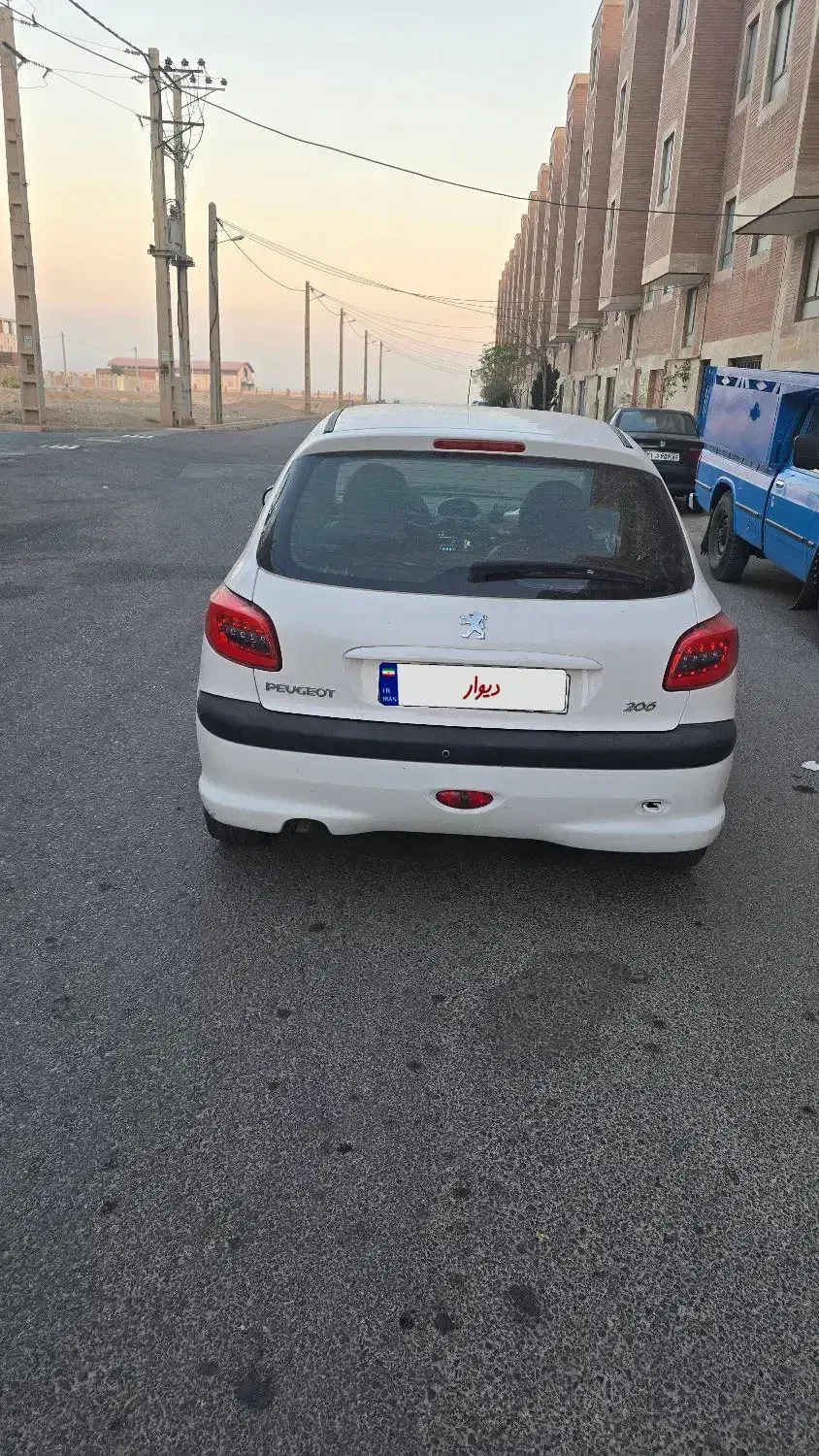 فروش خودرو 206مدل 98 تیپ 2|خودرو سواری و وانت|گرمسار, |دیوار