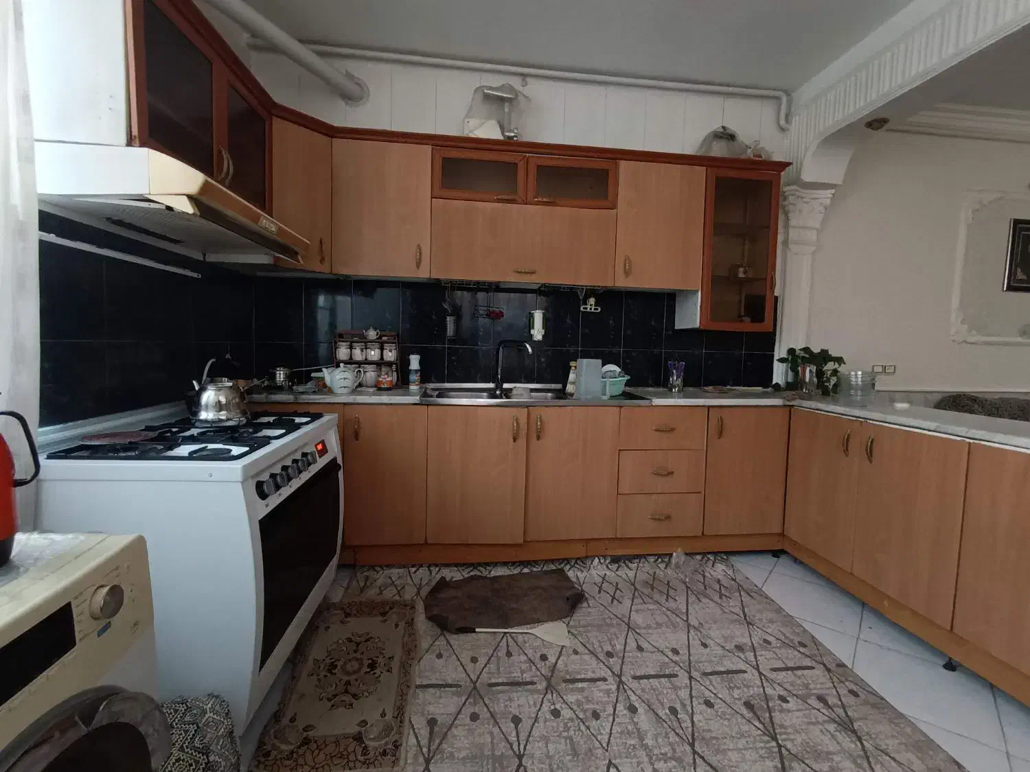 کابینت|آب‌چکان و نظم‌دهنده ظروف|نیشابور, تریا پارک|دیوار