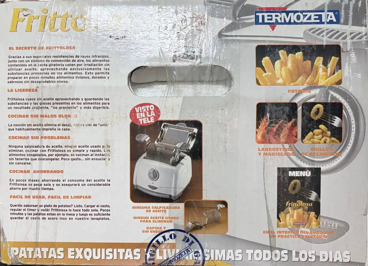 سرخ کن بدون روغن ایتالیایی|اجاق گاز و لوازم برقی پخت‌وپز|نکا, |دیوار